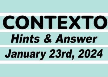 Daily Contexto 492 - January 23rd 2024