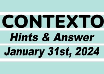 Daily Contexto 500 - January 31st 2024