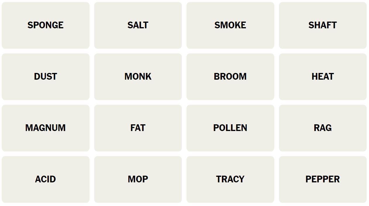 Daily NYT Connections 212 Puzzle - 9th January 2024