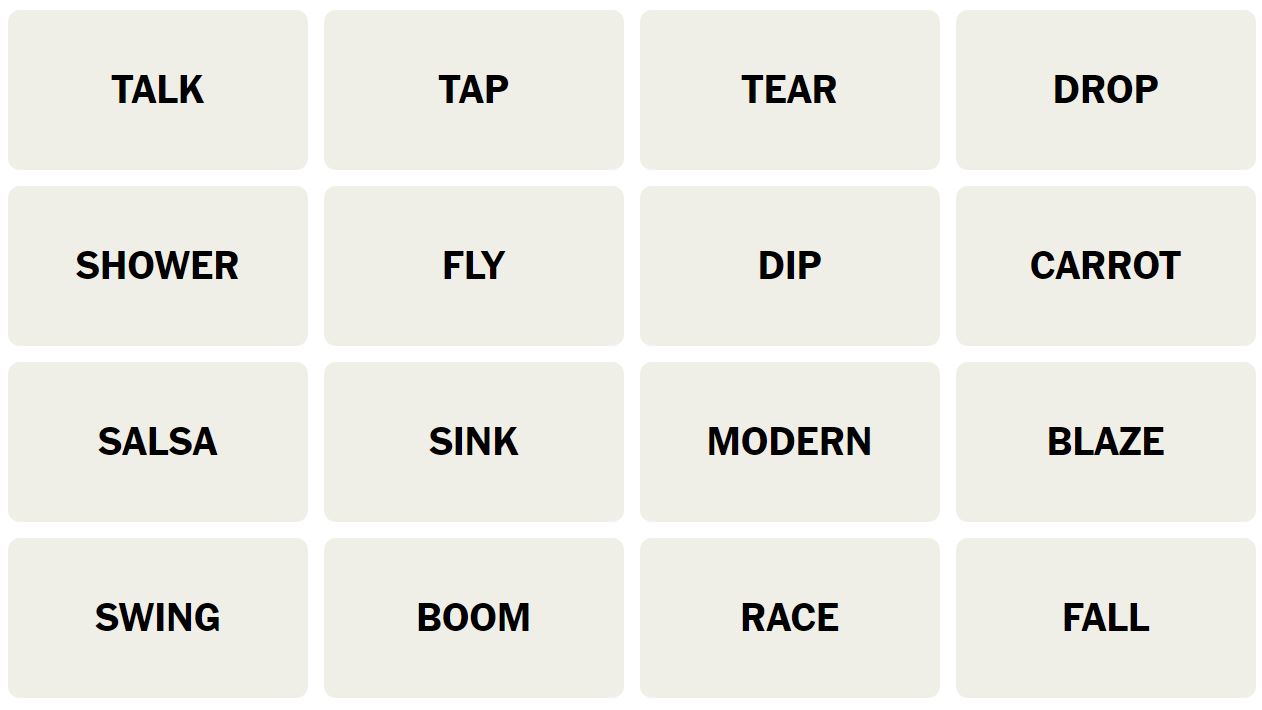 Daily NYT Connections 223 Puzzle - 20th January 2024