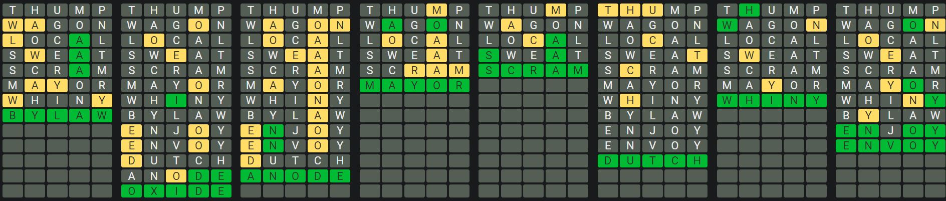 Daily Octordle 713 Rescue Answer - January 7th 2024