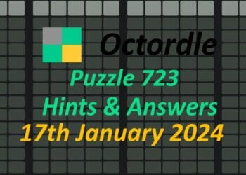 Daily Octordle 723 - January 17th 2024