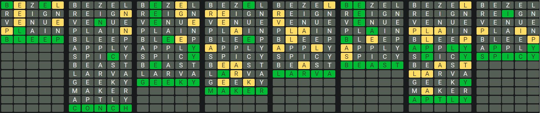 Daily Octordle 725 Rescue Answer - January 19th 2024