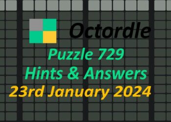 Daily Octordle 729 - January 23rd 2024