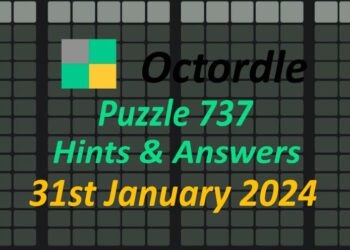 Daily Octordle 737 - January 31st 2024