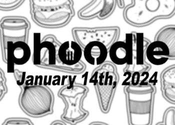 Daily Phoodle - 14th January 2024