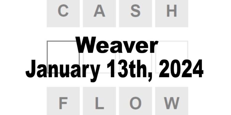 Daily Weaver Answers - 13th January 2024