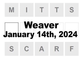 Daily Weaver Answers - 14th January 2024
