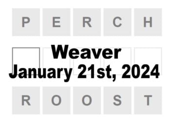Daily Weaver Answers - 21st January 2024