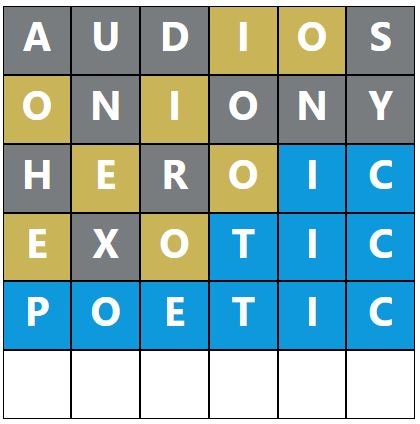 Daily Word Hurdle #1429 Morning Answer - 2nd January 2024