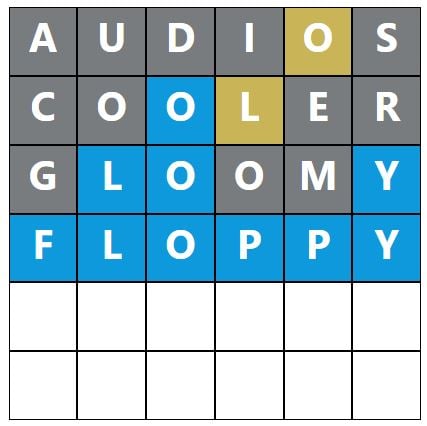 Daily Word Hurdle #1432 Afternoon Answer - 3rd January 2024