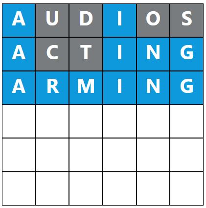 Daily Word Hurdle #1439 Morning Answer - 7th January 2024