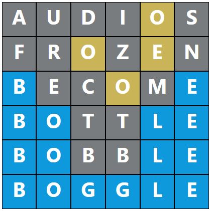 Daily Word Hurdle #1445 Morning Answer - 10th January 2024