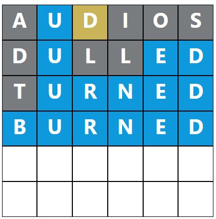 Daily Word Hurdle #1458 Afternoon Answer - 16th January 2024