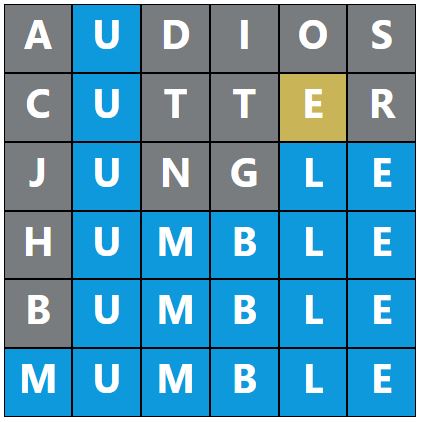 Daily Word Hurdle #1459 Morning Answer - 17th January 2024