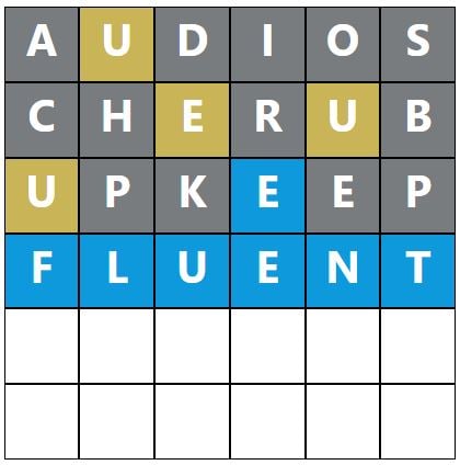 Daily Word Hurdle #1483 Morning Answer - 29th January 2024