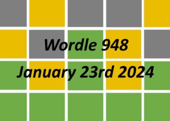Daily Wordle 948 - 23rd January 2024