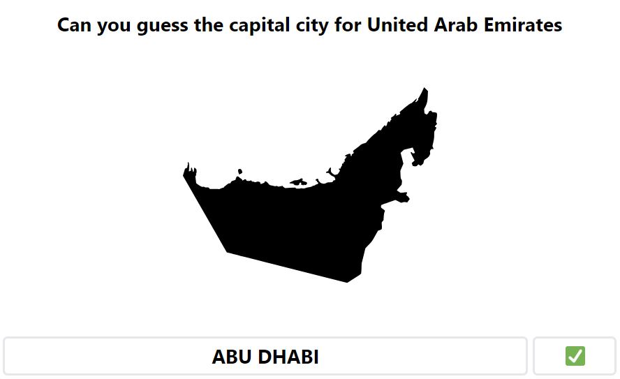 Daily Worldle 711 Bonus Capital City - January 2nd 2024