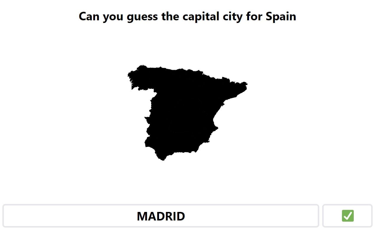 Daily Worldle 714 Bonus Capital City - January 5th 2024