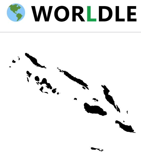 Daily Worldle 715 Country - January 6th 2024