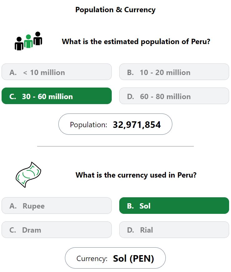 Daily Worldle 719 Bonus Currency & Population Answer - January 10th 2024