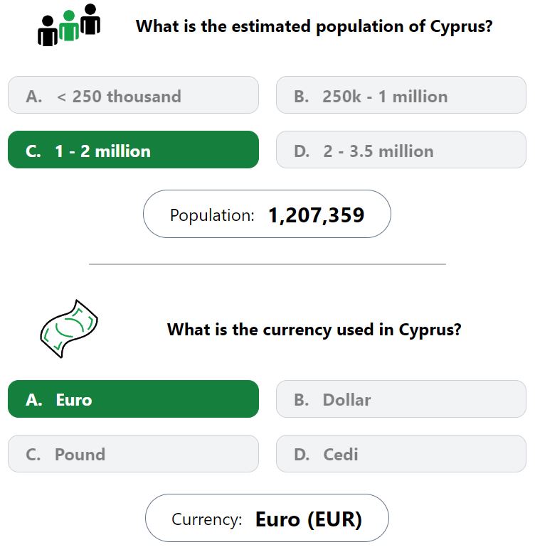 Daily Worldle 721 Bonus Currency & Population Answer - January 12th 2024