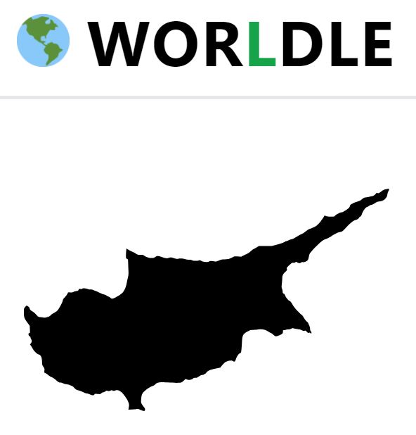 Daily Worldle 722 Country - January 12th 2024