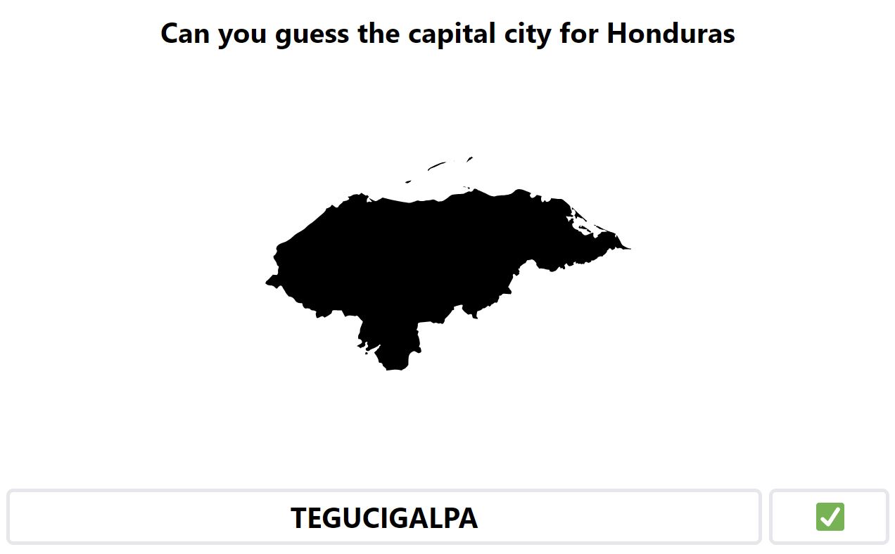 Daily Worldle 726 Bonus Capital City - January 17th 2024