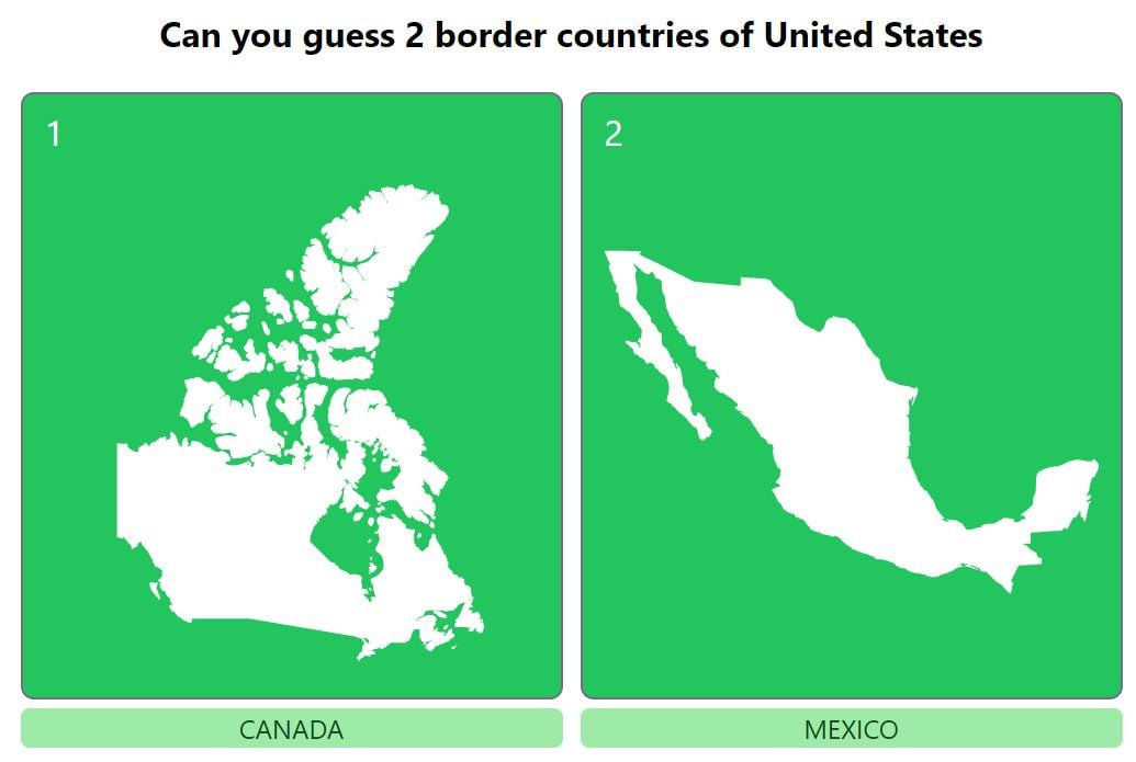 Daily Worldle 728 Bonus Neighbouring Countries Answers - January 19th 2024
