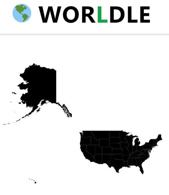 Daily Worldle 728 Country - January 19th 2024