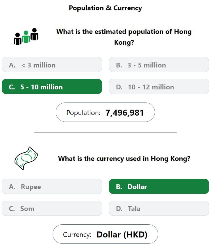Daily Worldle 729 Bonus Currency & Population Answer - January 20th 2024