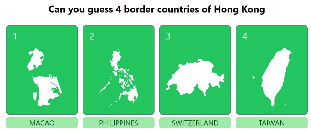 Daily Worldle 729 Bonus Neighbouring Countries Answers - January 20th 2024