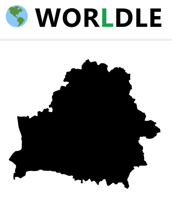 Daily Worldle 731 Country - January 22nd 2024