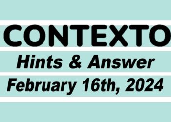 Daily Contexto 516 - February 16th 2024
