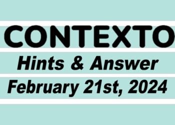 Daily Contexto 521 - February 21st 2024