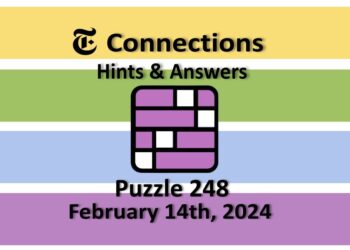 Daily NYT Connections 248 Answers - February 14th 2024
