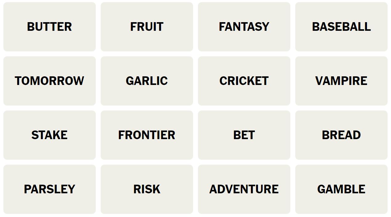 Daily NYT Connections 264 Puzzle - 1st March 2024