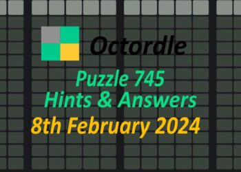 Daily Octordle 745 - February 8th 2024