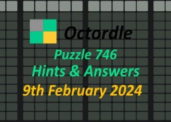 Daily Octordle 746 - February 9th 2024
