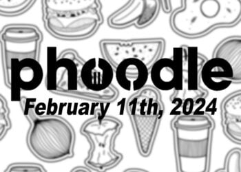 Daily Phoodle - 11th February 2024