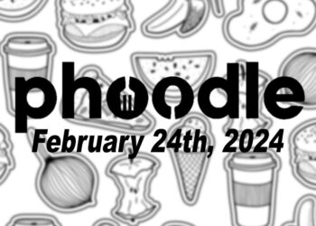 Daily Phoodle - 24th February 2024