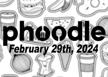 Daily Phoodle - 29th February 2024