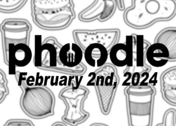 Daily Phoodle - 2nd February 2024