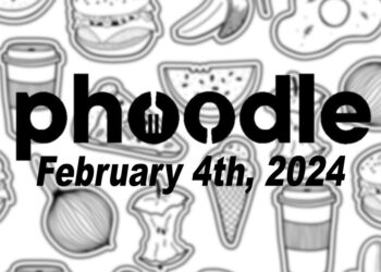 Daily Phoodle - 4th February 2024