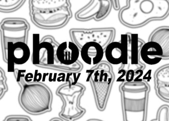 Daily Phoodle - 7th February 2024