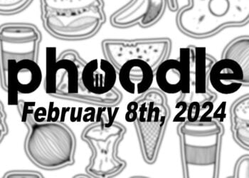 Daily Phoodle - 8th February 2024