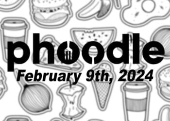 Daily Phoodle - 9th February 2024