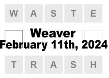 Daily Weaver Answers - 11th February 2024
