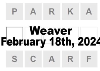 Daily Weaver Answers - 18th February 2024