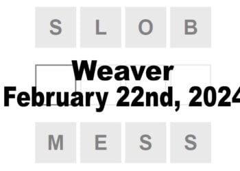 Daily Weaver Answers - 22nd February 2024